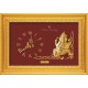  Pure 24 karat Golden Frame 2A7 Ganesha S-1 Prima Art by Amol Jewellers LLP